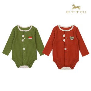 에뜨와 [에뜨와 가을]쿠니바디수트(KHAKI,RED)_07P517905