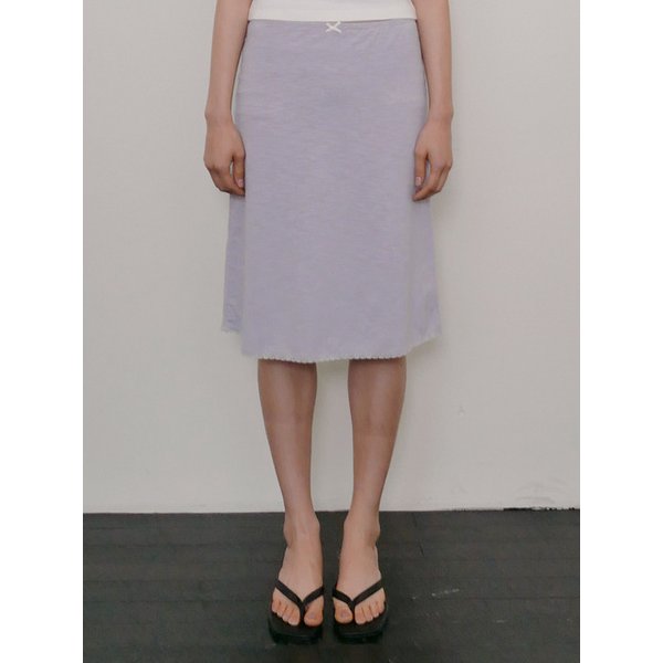D. BASIC NATURAL MIDI SKIRT - 3 COLOR