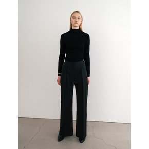 Wide-Leg Pleat Trousers (JUJS208-15)