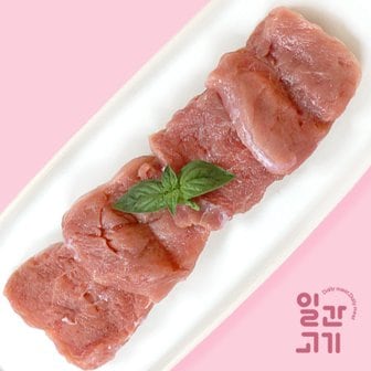 일간고기 [냉장]무항생제 한돈 안심 돈가스용 500g