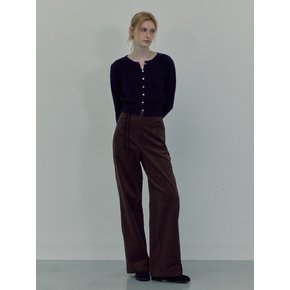 Clasic Wide Corduroy Pants(brown)