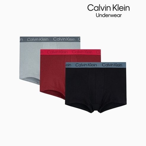 Calvin Klein Underwear 남성 모달 트렁크 3PK 2종 택1 (NP2526O-OHZ/8OG)