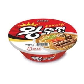 간식 팔도 왕뚜껑 18개 BOX 라면