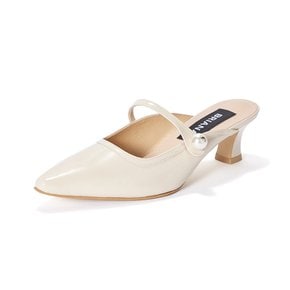 Diana Mule_Cream Patent