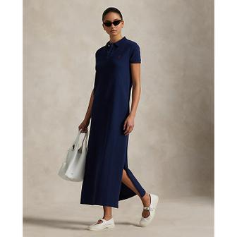 폴로 랄프 로렌 여성 코튼 메시 폴로 드레스(WMPODRSNFA20925410)