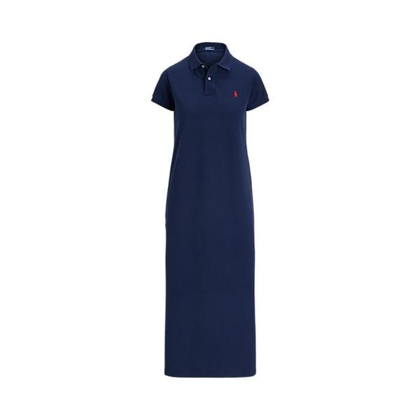 여성 코튼 메시 폴로 드레스(WMPODRSNFA20925410)