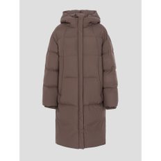 [정상가399,000원] Long Puffer Down  Choco Brown (WE2Y38T75D)