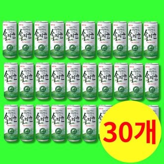  롯데칠성음료 솔의눈 240ml x 30 탄산음료 상쾌한 솔맛 솔향 음료수