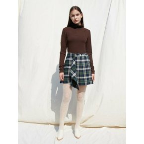 Kaila Skirt _ Green Tartan