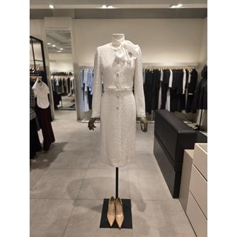 지고트 [파주점] 프린지 글리터 트위드 원피스 + 재킷 JP9A0OP409