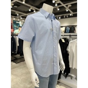 [파주점] [캘빈클라인진]남여공용 솔리드 스트레치 클래식핏 반팔 남방 셔츠 4LF181G-XGV
