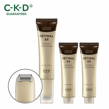 CKD (종근당건강) CKD 레티날 5X 괄사 아이크림 30ml x 총 3개 (본품 1개 + 리필 2개)