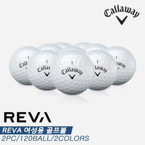 캘러웨이 [캘러웨이코리아정품]2021 캘러웨이 레바(REVA) 골프볼/골프공[벌크][여성용/2피스/120알][2COLOR]