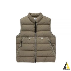 Company CP컴퍼니 Eco-Chrome R Down Vest (15CMOW030A 006369G 335) (ECCO 에코-크롬 다운