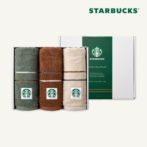 [스타벅스] 사이렌 버라이어티 타월세트 3p