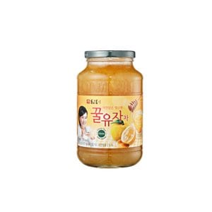  담터 꿀유자차 1kg 2개