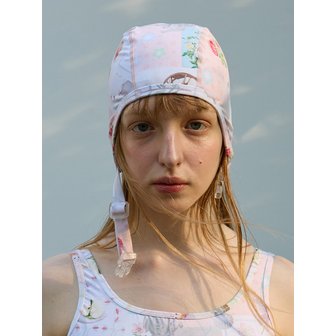 펀프롬펀 Daydream Swimcap, Pink