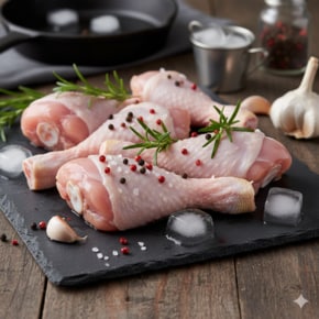 [델리팜] 무항생제 닭다리 (냉장,400g)
