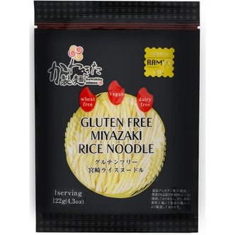  [MIYAZAKI FOOD AWARD (8) 가와키타제면 글루텐 프리라면 수상] 쌀가루면 중화면 국산 쌀가루