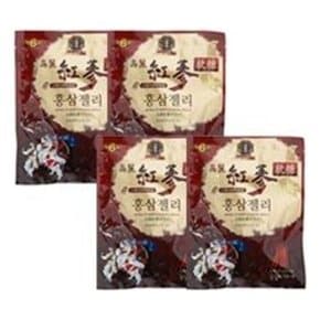 [화수분상회] 홍삼절편 6년근고려홍삼젤리 450g x 4봉지(1800 g) 인삼캔디