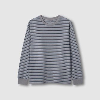 JAJU 여 멀티 스트라이프 긴팔 티셔츠 J116101044081