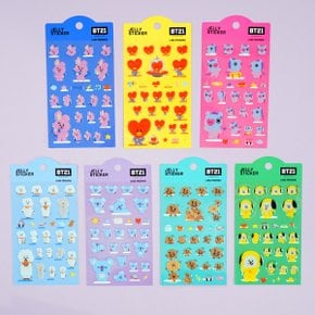 BT21 젤리스티커 ver.02