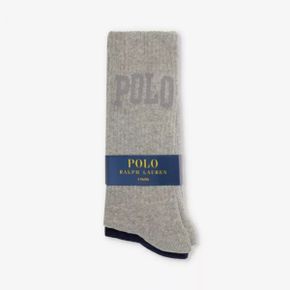 5514418 Ralph Lauren Logo-embroidered crew-length pack of two cotton-blend socks