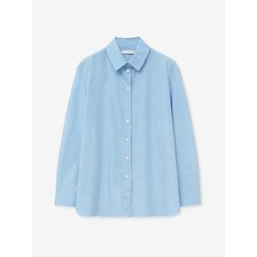 SOLID OVER-FIT SHIRTS_BLUE