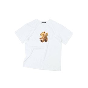 BEAR OVER FIT TEE_WHITE (UNISEX)