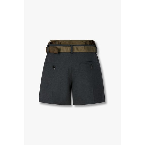 여성 나일론 트윌 믹스 슈팅 쇼츠 6416111109000