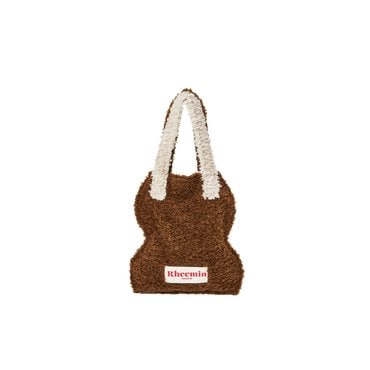 리민 shearling HORY - CHOCO BROWN &  LIGHT BEIGE