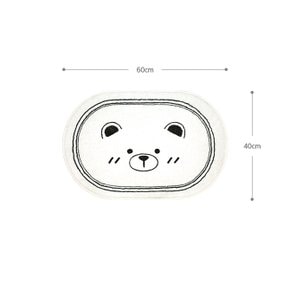 HT)베어타원드로잉발매트