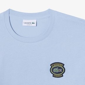 (남성) 뱃지 매치 긴팔 티셔츠 TH0565-54G J2G (라이트블루)