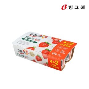 빙그레 요플레 라이트 딸기 80g 24개
