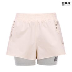 여성 SPEED_PANTS 스피드 폴리에스터 트레이닝 숏팬츠 (라이트핑크) EO3PH252F1_LP