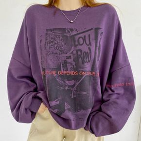 그래피티나염 쭈리라운드박스 맨투맨 긴팔롱티셔츠 데일리 빅사이즈 루즈핏 면.._P438701916