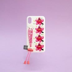 SUN CASE STRING GLOSSY WHITE CHERRY BLOSSOM