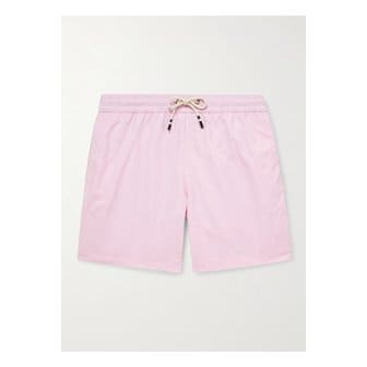Hartford 하트퍼드 스트레이트 미드 렝스 스윔 쇼츠 핑크 1647597356828973