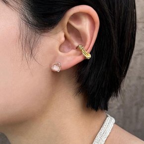 GORDIAN KNOT GOLD EAR CUFF