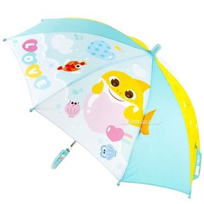 [보리보리/꼬마스타 ACC]아기상어 스위트러브 입체 홀로그램 47 우산