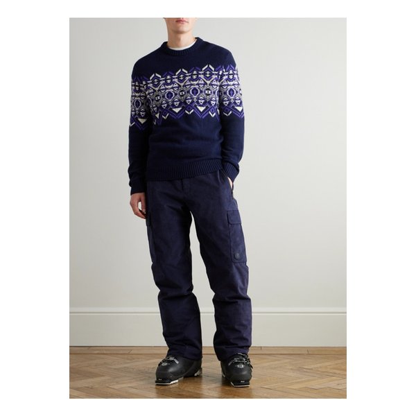 루시 페어 아일 버진 울 스웨터 블루 46376663162977094