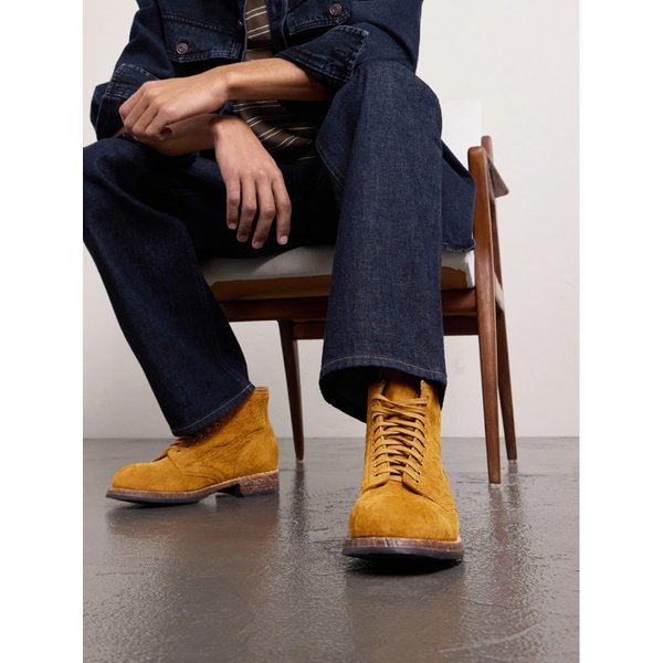 브리기디에르 폴크 스웨이드 레이스업 부츠 46376663162929861