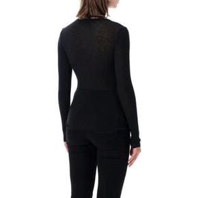 26FW 제임스펄스 긴팔 티셔츠 WVA3940 BLK BLACK DOM