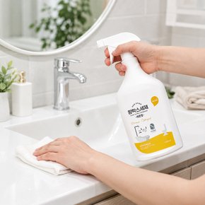 1,000ML 대용량 뿌리는 향 락스 분무기 욕실 청소용 세제