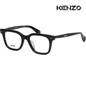 안경테 KZ50181F 001 사각 뿔테 명품 블랙 아시안핏