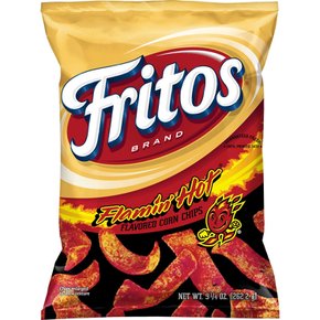 Fritos  Flamin  매운  맛  옥수수  칩  9.25  온스.