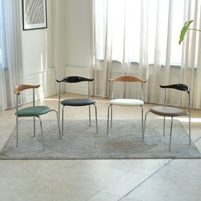 카우 체어 주방 카페 디자인 인테리어 식탁 커피숍 매장 의자