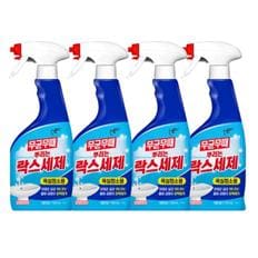 무균무때 뿌리는 락스세제 750ml, 4개