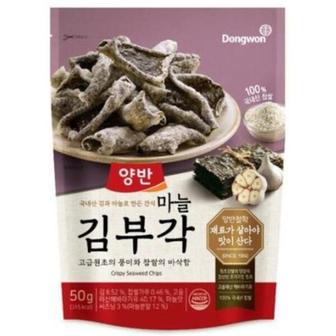  동원 양반 마늘 김부각 50g 12개