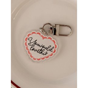 Recipe 아크릴 키링